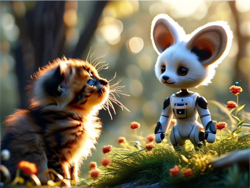 ai视频小动物：智能科技与自然和谐共生的奇妙旅程